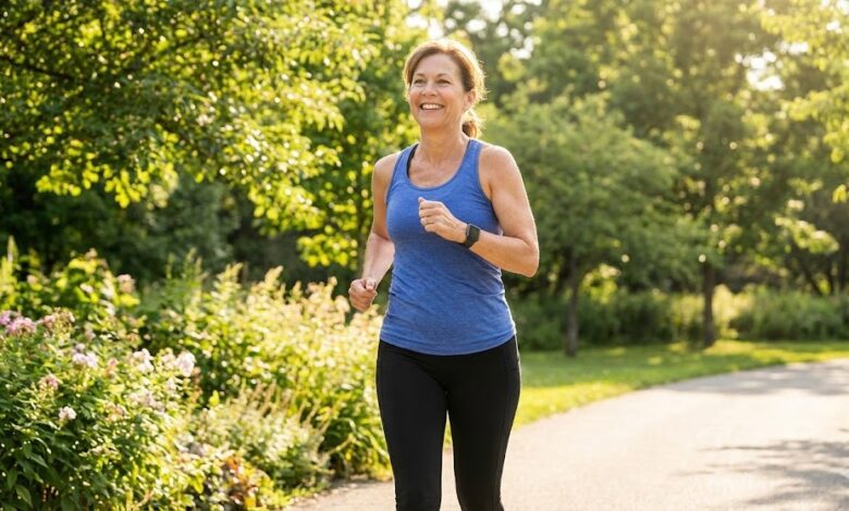 Person jogging successfully outdoors, symbolizing weight loss transformation and renewed health after completing the gastric sleeve surgery journey.